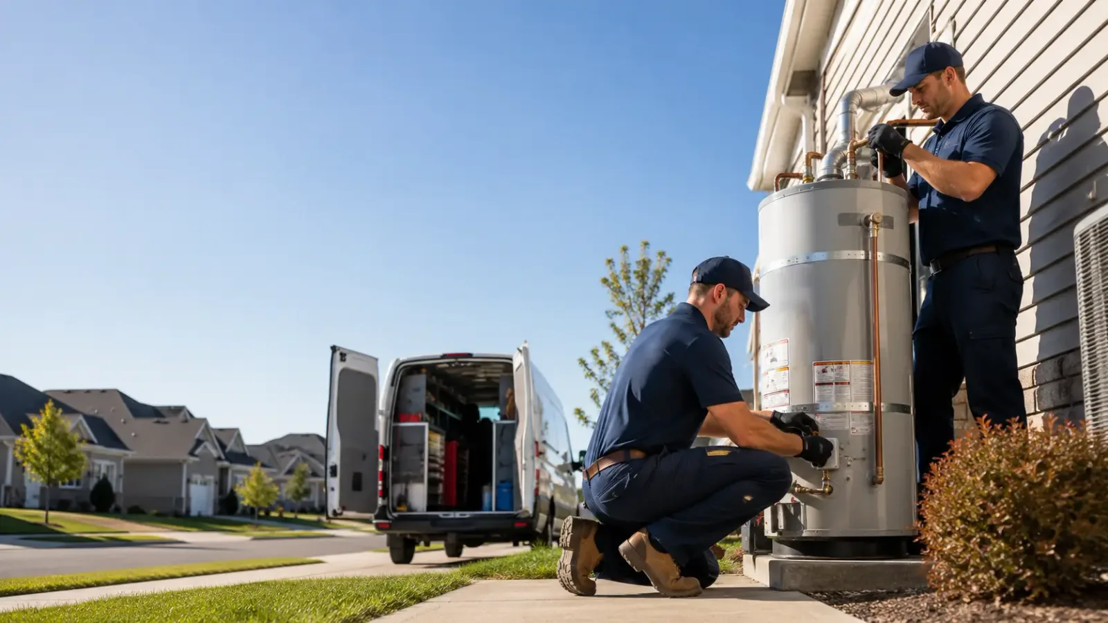 Electric Water Heater Replacement in Mouth Of Wilson, VA